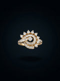 0.9Ct of Ring with the Purity of 14K