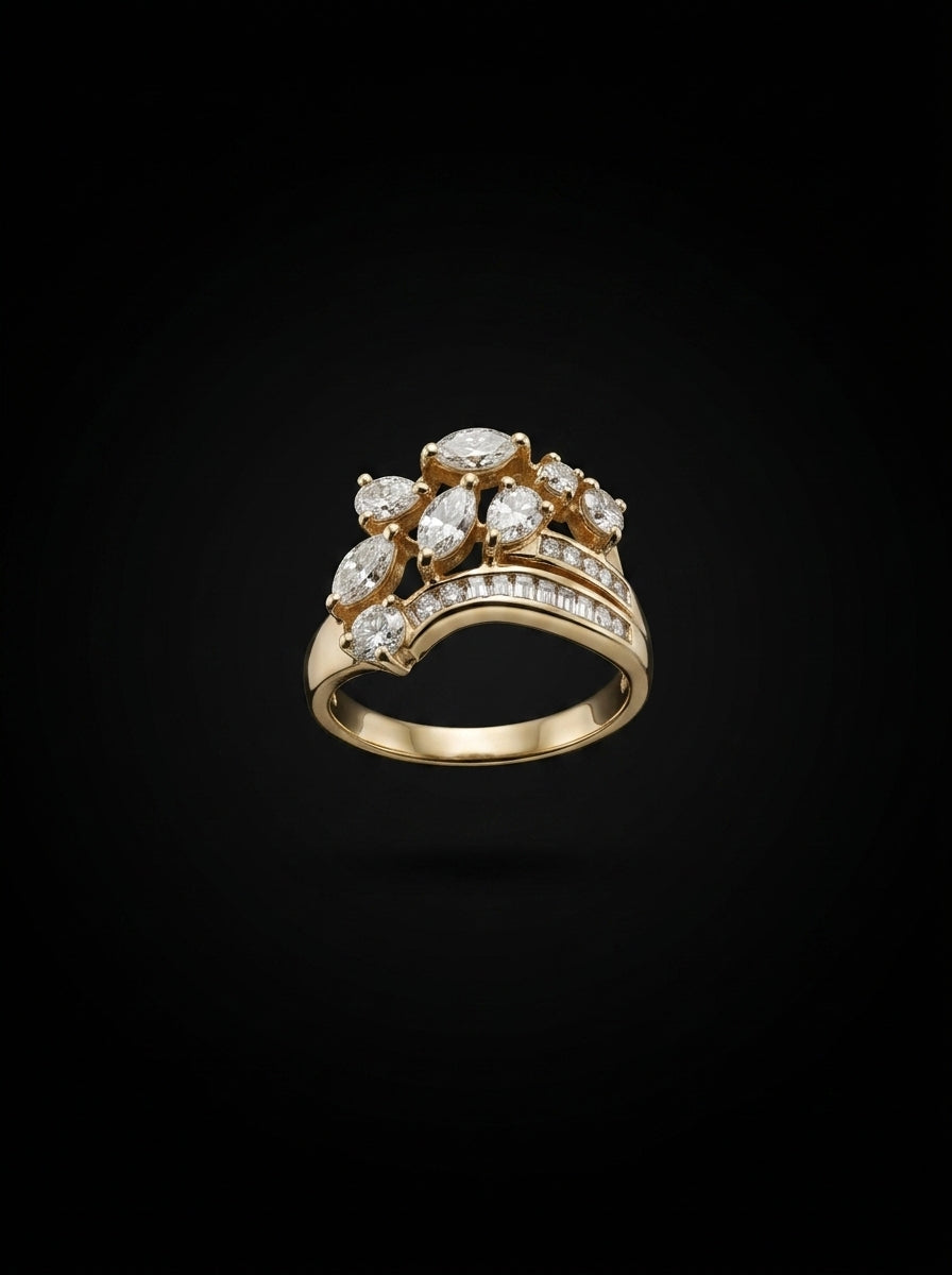 1.4Ct of Ring with the Purity of 14K