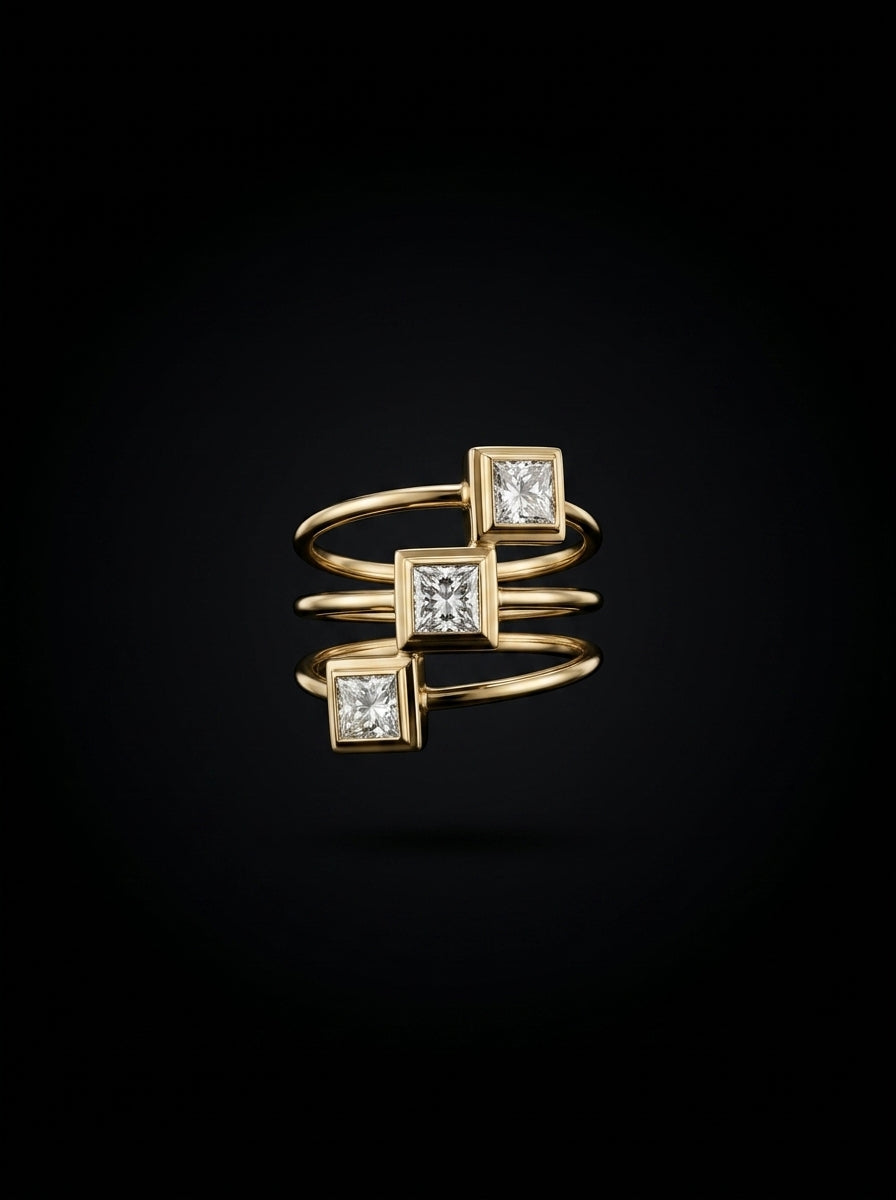 1.5Ct of Ring with the Purity of 14K