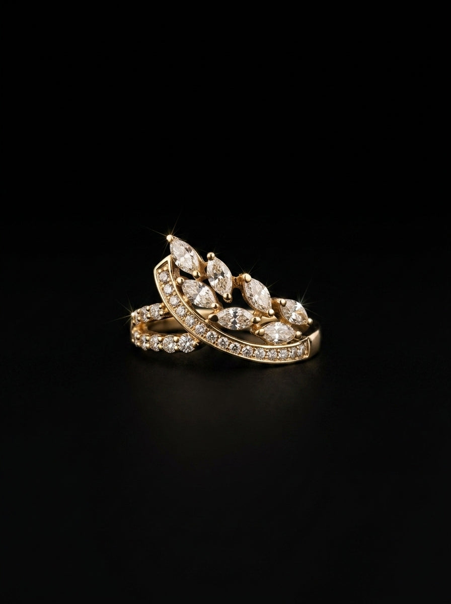 1.1Ct of Ring with the Purity of 14K