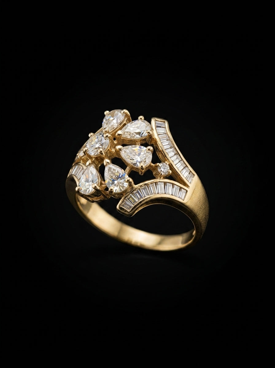 1.15Ct of Ring with the Purity of 14K