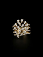1.8Ct of Ring with the Purity of 18K