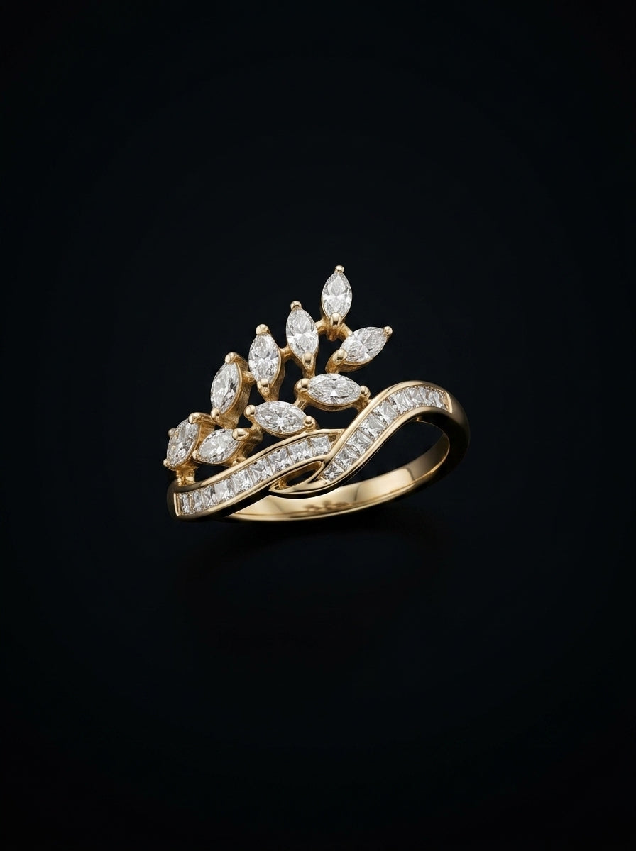 0.55Ct of Ring with the Purity of 14K
