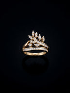 0.35Ct of Ring with the Purity of 14K