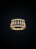 0.9Ct of Ring with the Purity of 18K