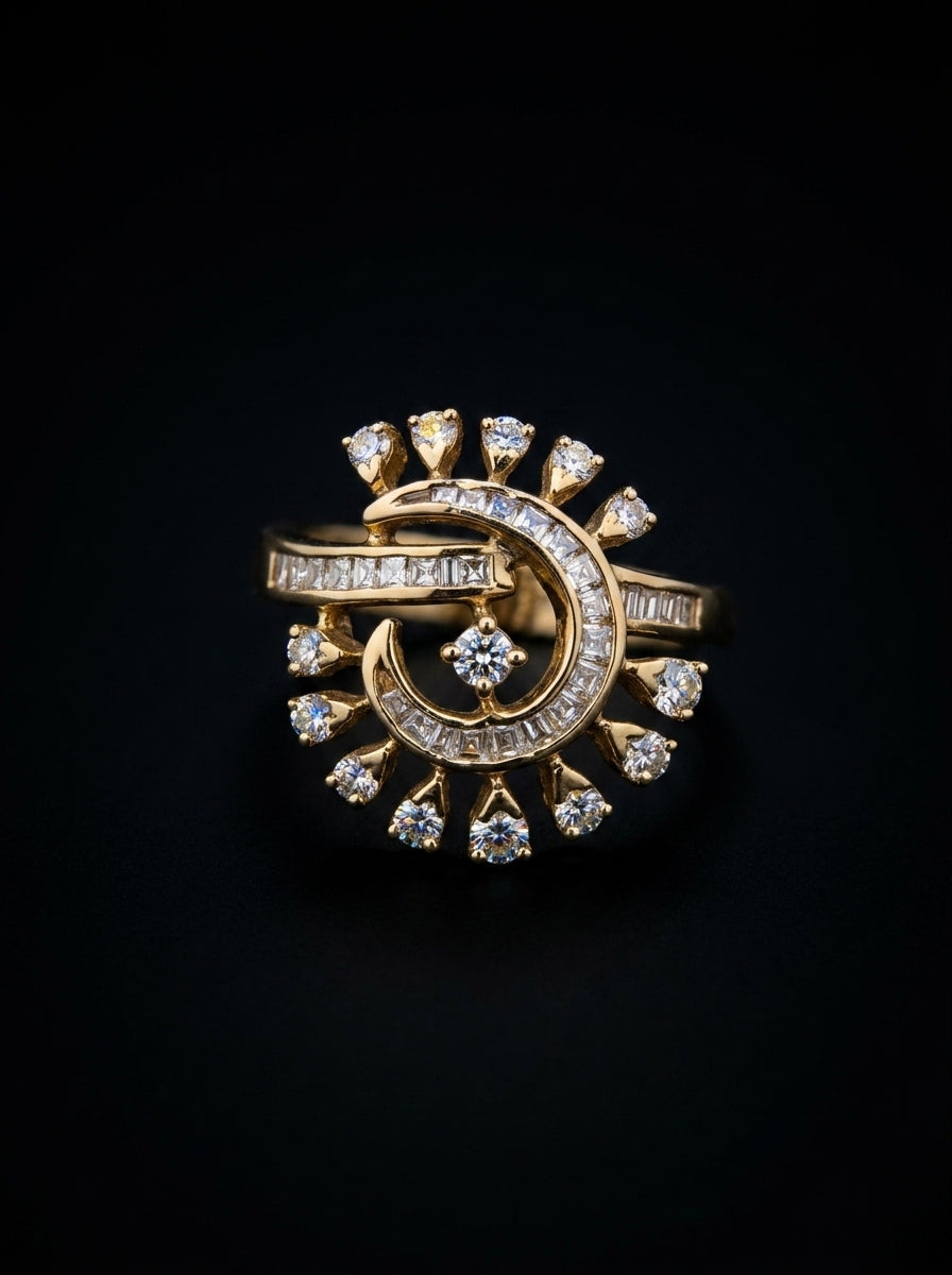 .95Ct of Ring with the Purity of 18K