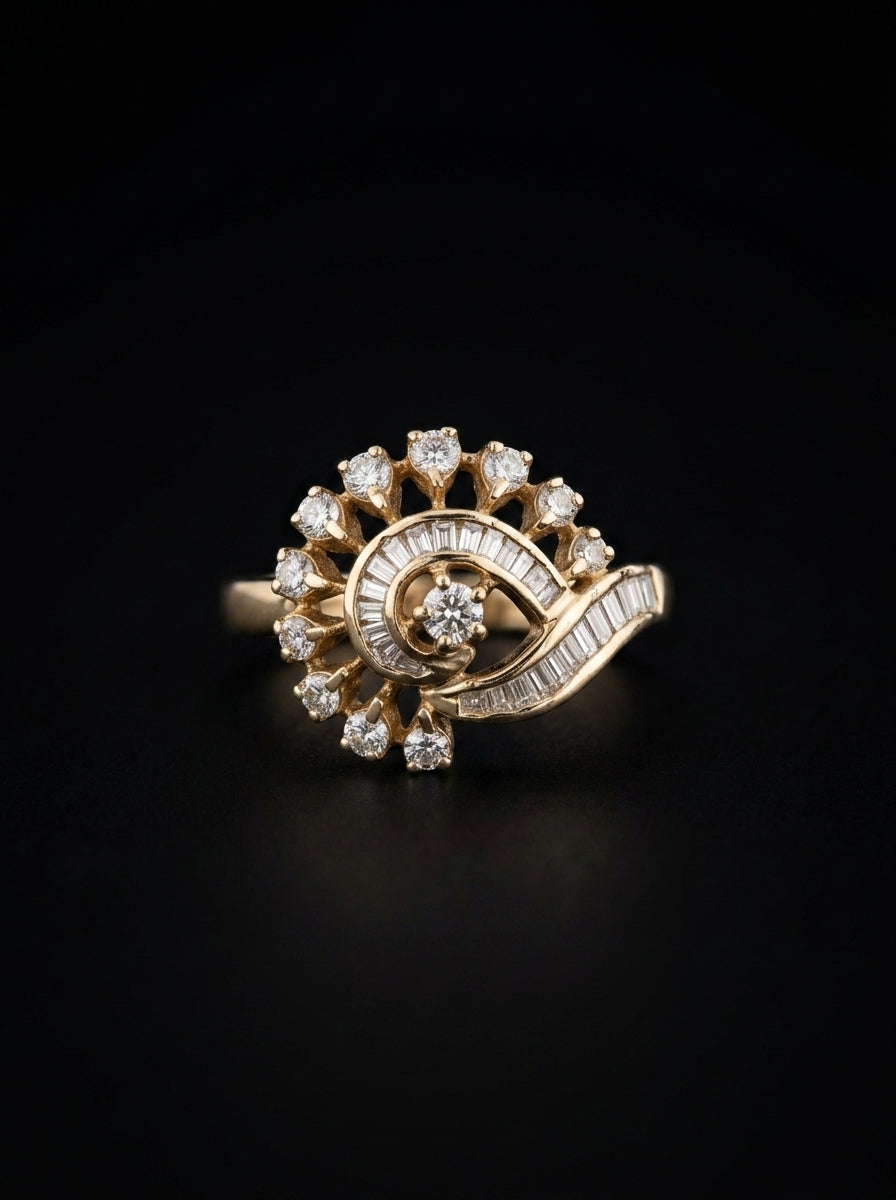 .8Ct of Ring with the Purity of 18K