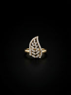 0.9Ct of Ring with the Purity of 18K