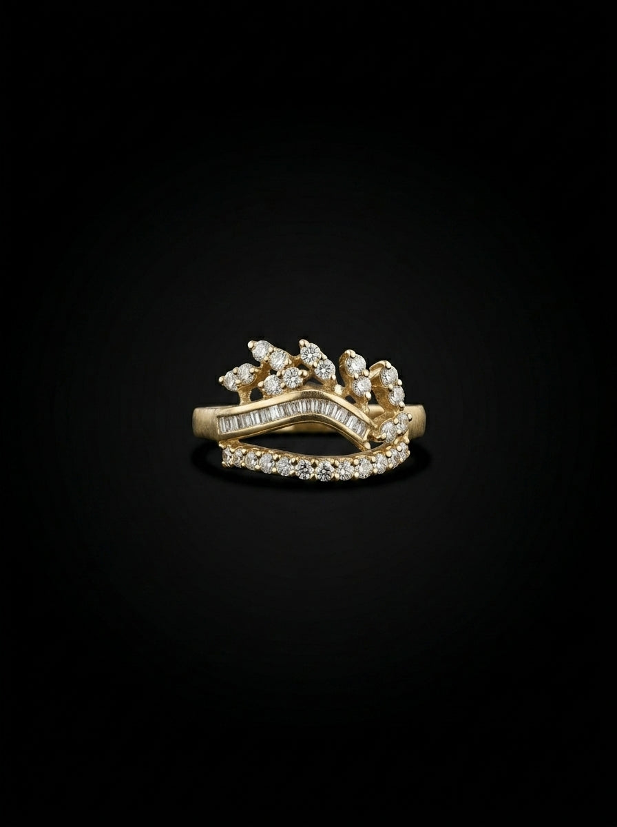 .95Ct of Ring with the Purity of 18K