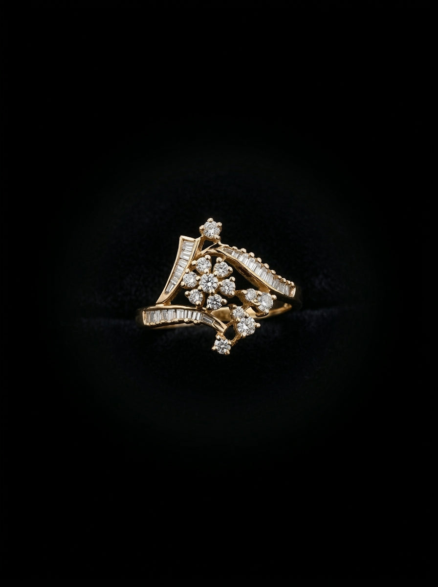 0.55Ct of Ring With the Purity of 18K