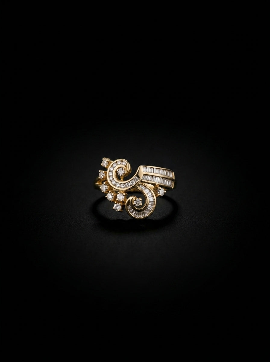 .85Ct of Ring with the Purity of 18K