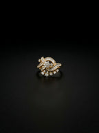 0.98Ct of Ring with the Purity of 18K