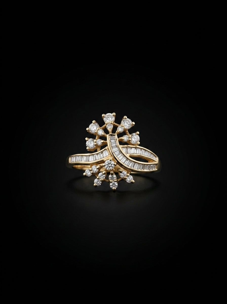 0.65Ct of Ring With the Purity of 18K