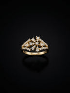 0.8Ct of Ring with the Purity of 18K