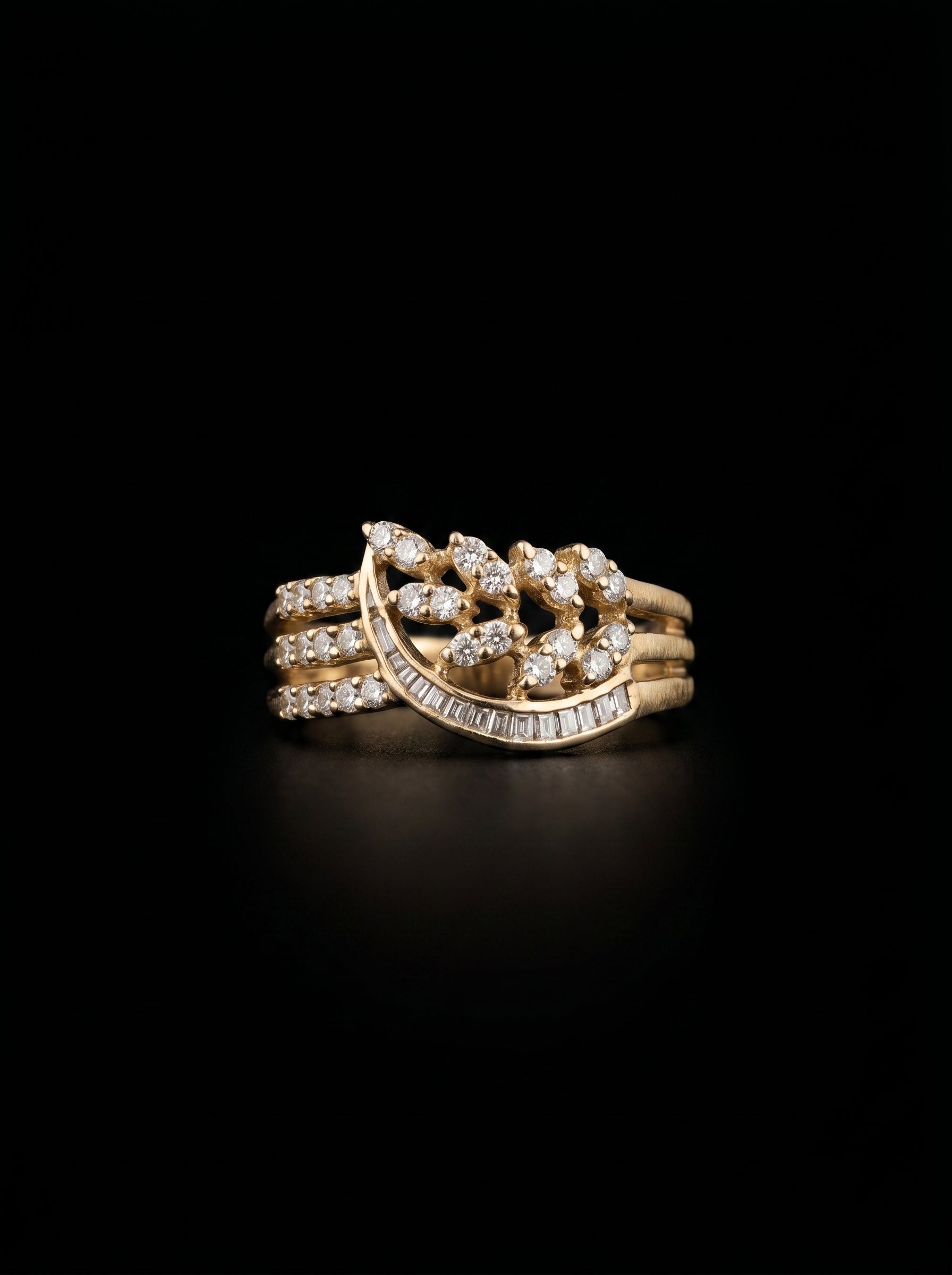 0.8Ct of Ring with the Purity of 18k