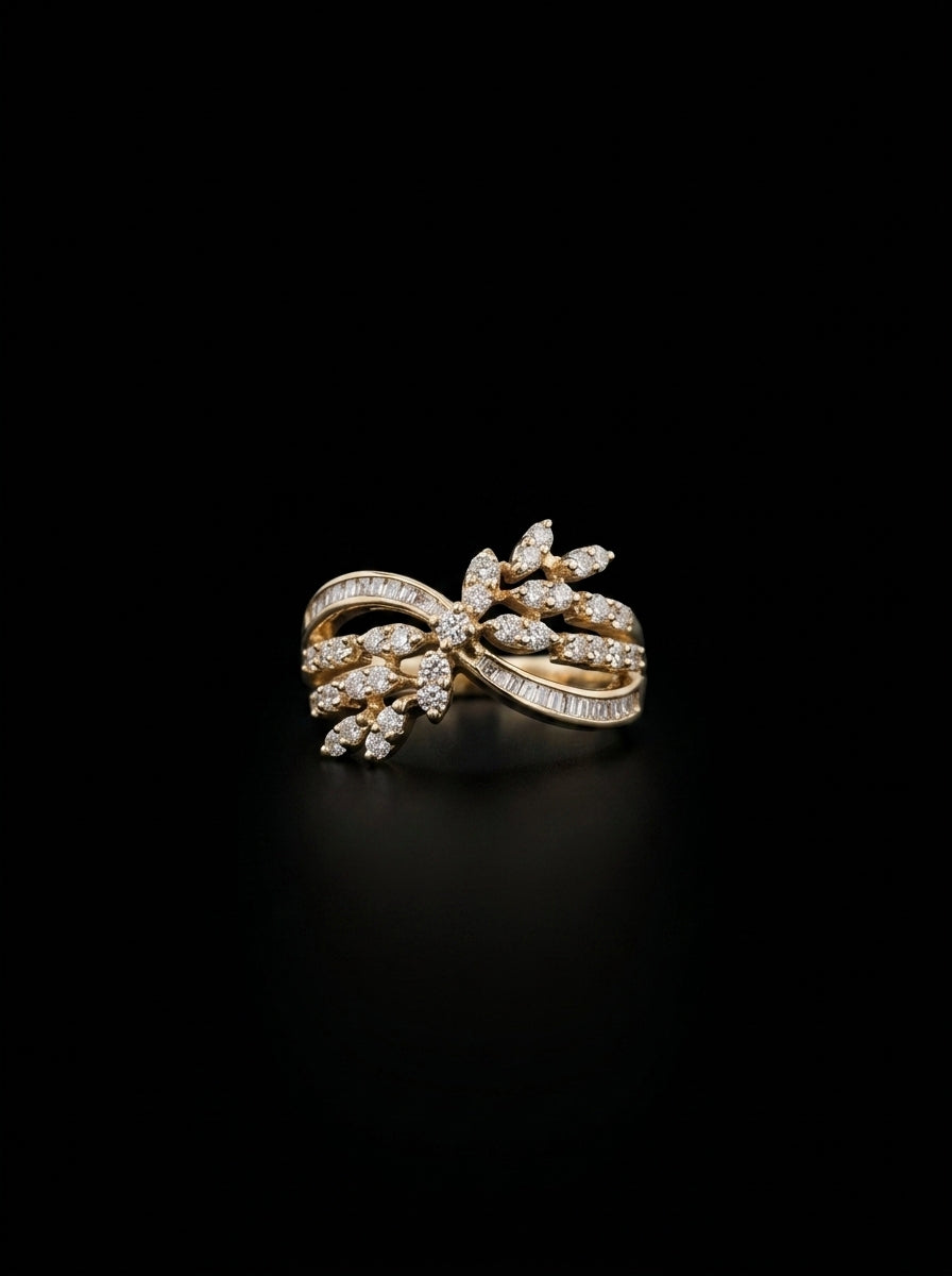 0.95Ct of Ring with the Purity of 18k