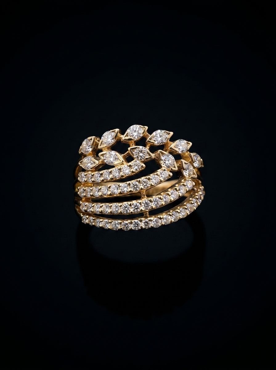1Ct of Ring with the Purity of 14K