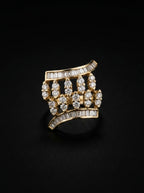 1.05Ct of Ring with the Purity of 18K