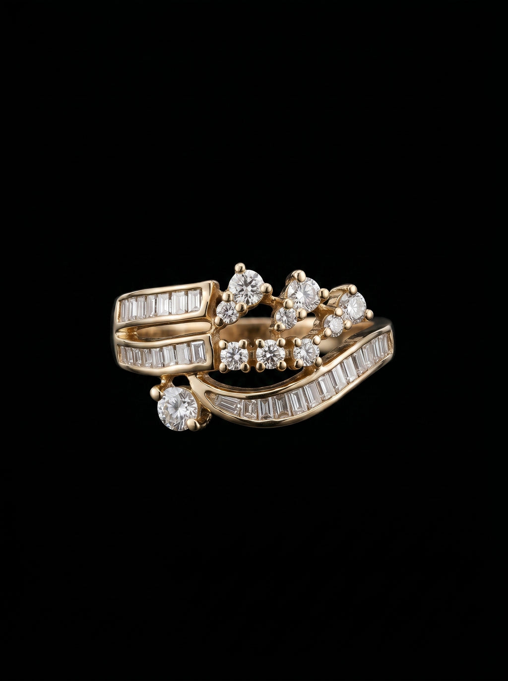 1.1Ct of Ring with the Purity of 18K