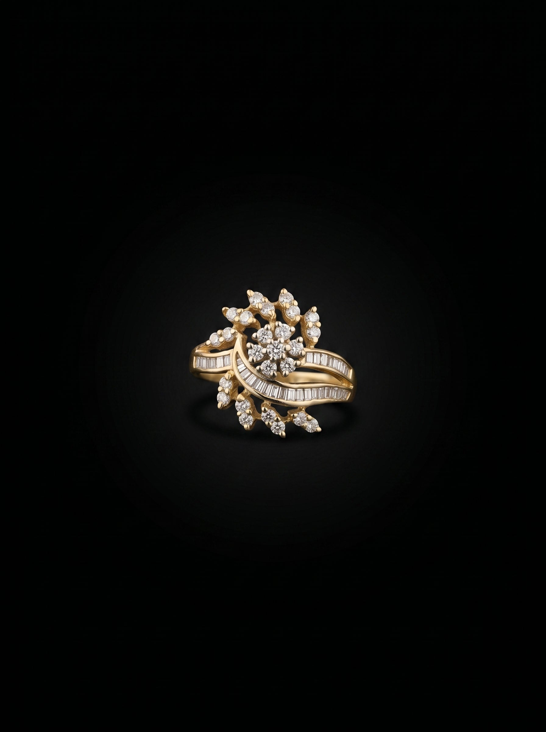 1.3Ct of Ring with the Purity of 18K