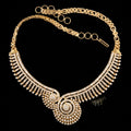 VNCK37960 lab grown diamond necklace on black background