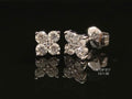 1Ct of Earrings Made in Silver