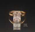 3.09 Ct of Ring with the Purity of 18K