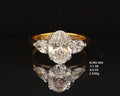 2.23Ct of Ring with the Purity of 18K