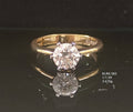 1.09Ct of Ring with the Purity of 18K