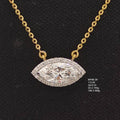 2.28Ct of Pendant with the Purity of 18K