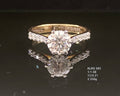 1.29Ct of Ring with the Purity of 18K