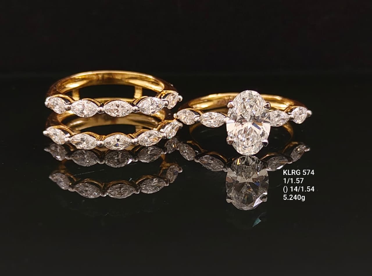 3.11Ct of Ring with the Purity of 18K