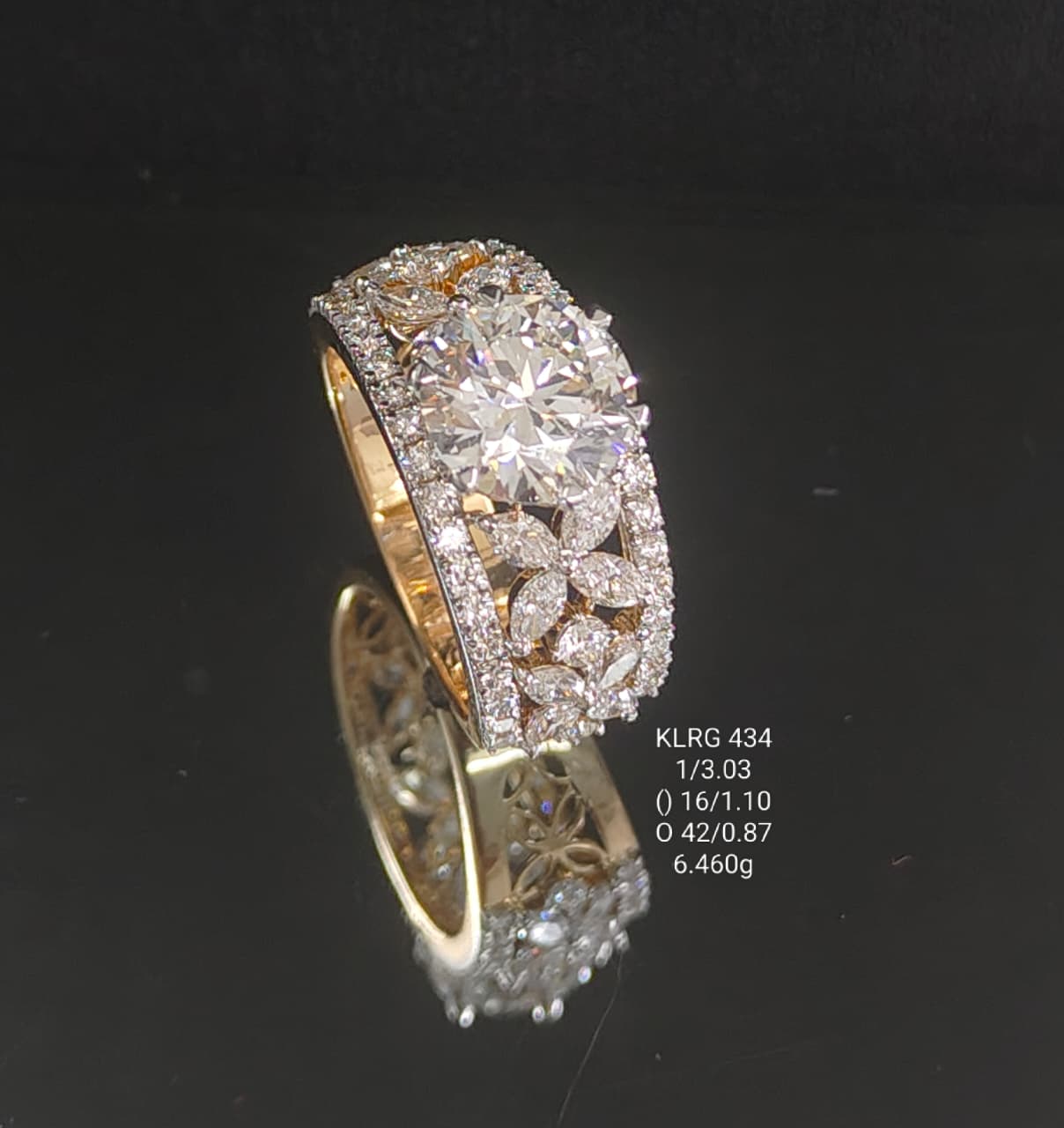 5Ct of Ring with the Purity of 18K