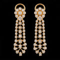 2.83Ct of Long Earring With Purity of 14K