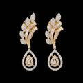 2.29Ct of Long Earring With Purity of 14K