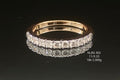 0.33 Ct of Ring with the Purity of 18K