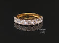 1.53 Ct Small Diamond Ring with the Purity of 18K