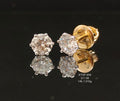 1.08Ct of Earring With the Purity of 14K