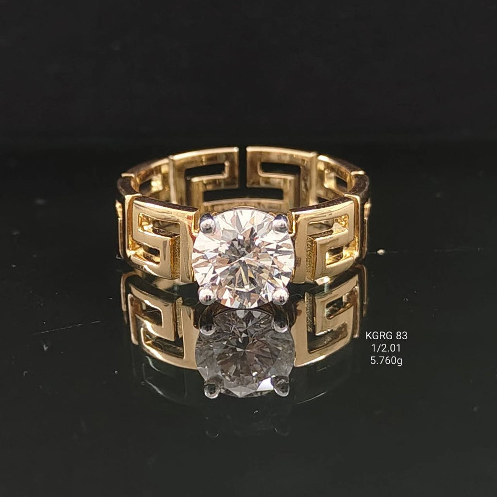 2.01Ct of Ring For Men with the Purity of 18K
