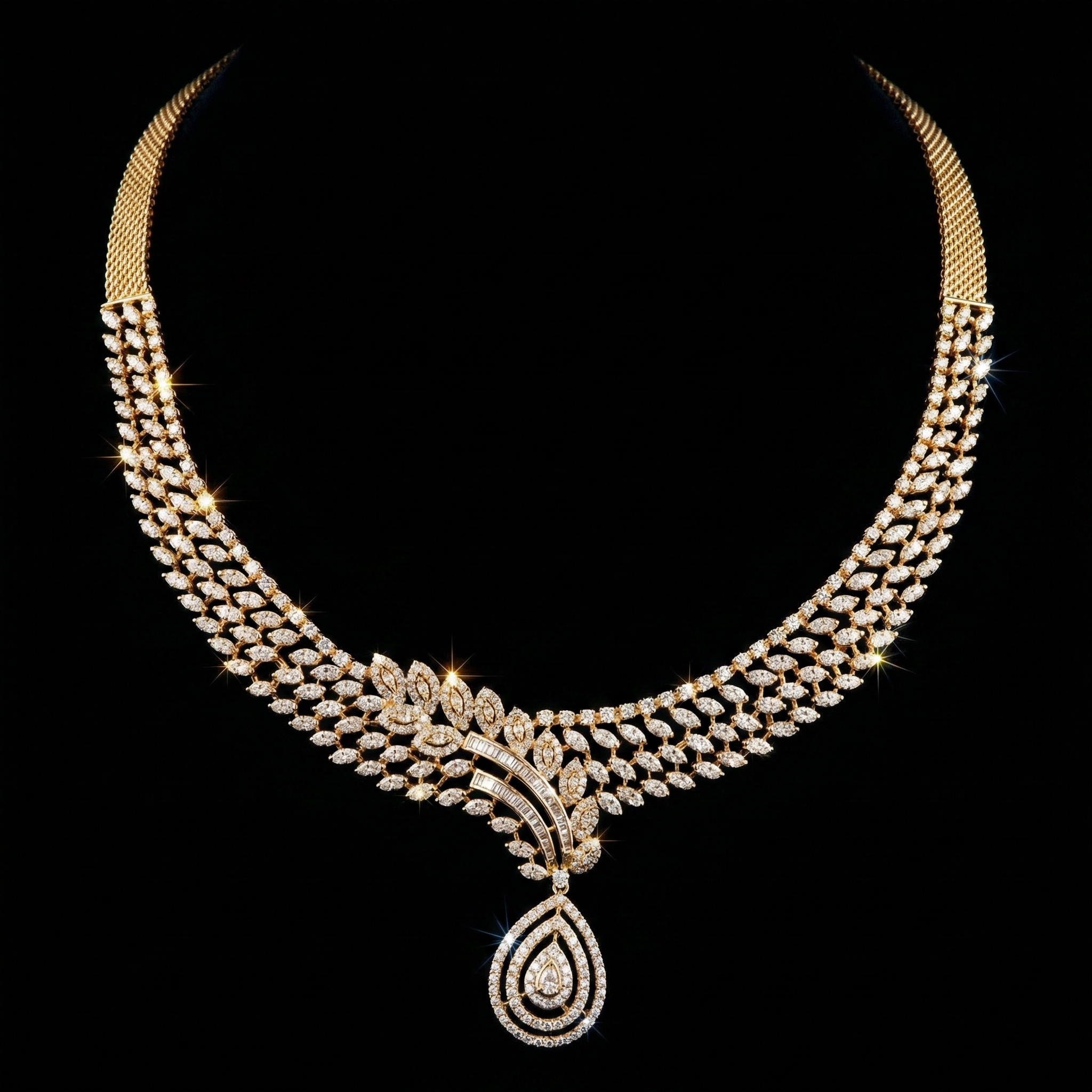 9.85Ct of Necklace With Purity of 14K