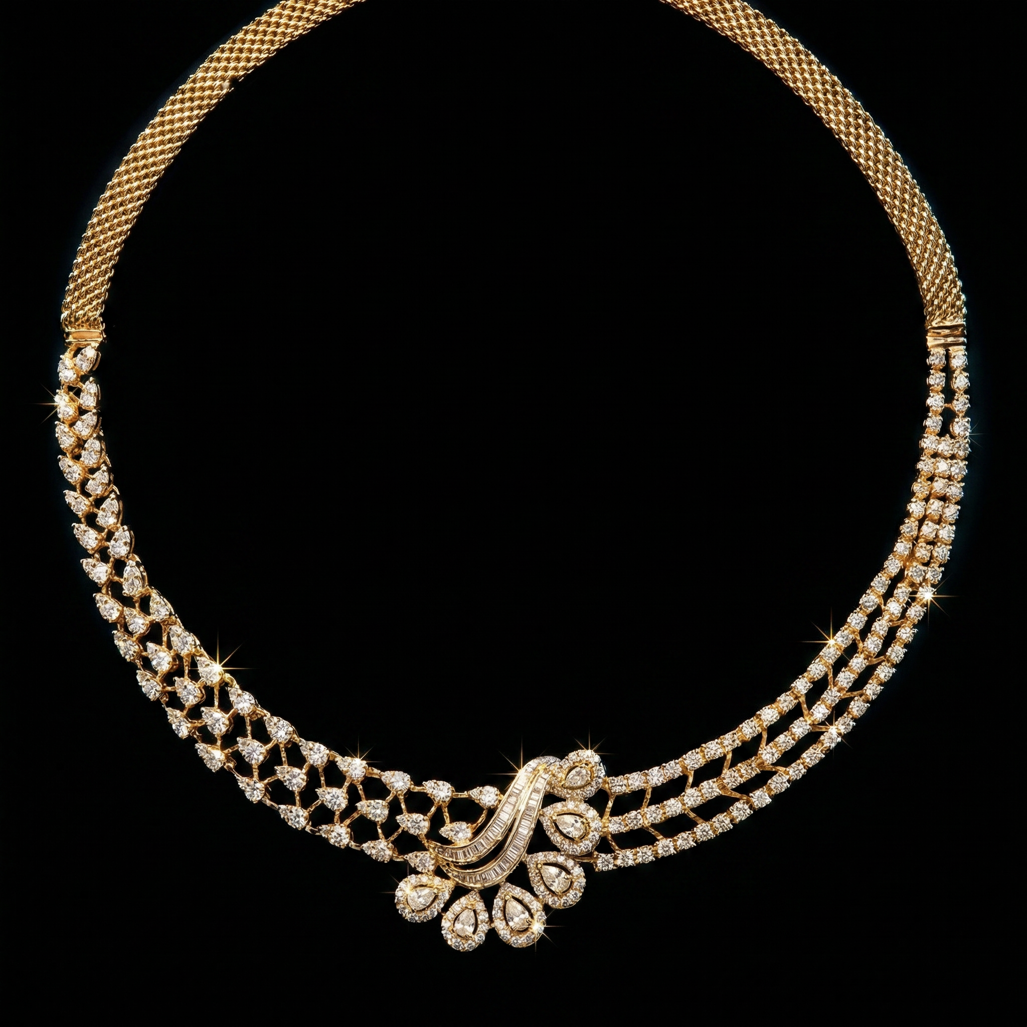 5.58Ct of Necklace With Purity of 14K