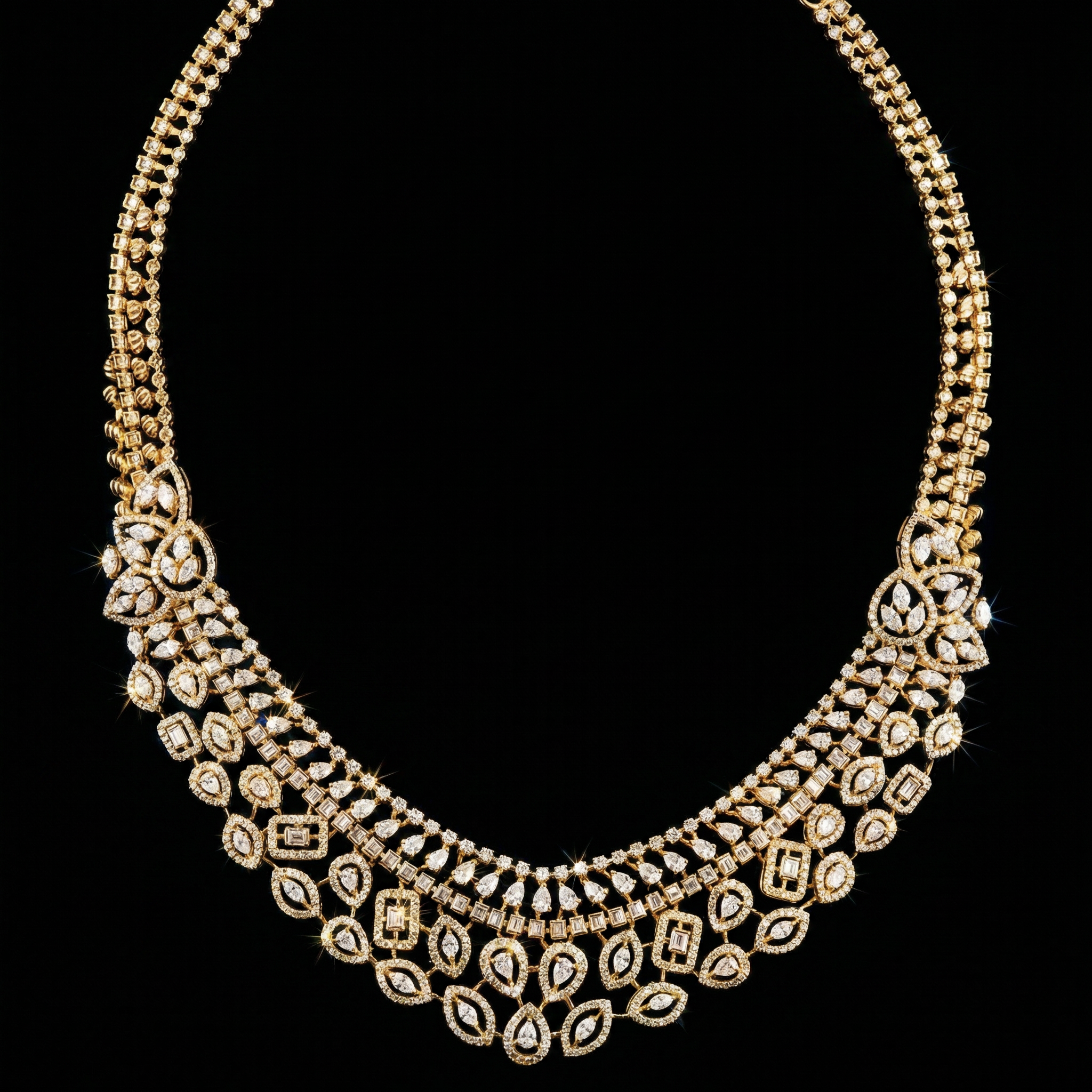 15.25Ct of Necklace With Purity of 14K