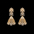 6.23Ct of Long Earring With Purity of 14K