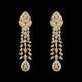 1.95Ct of Long Earring With Purity of 14K
