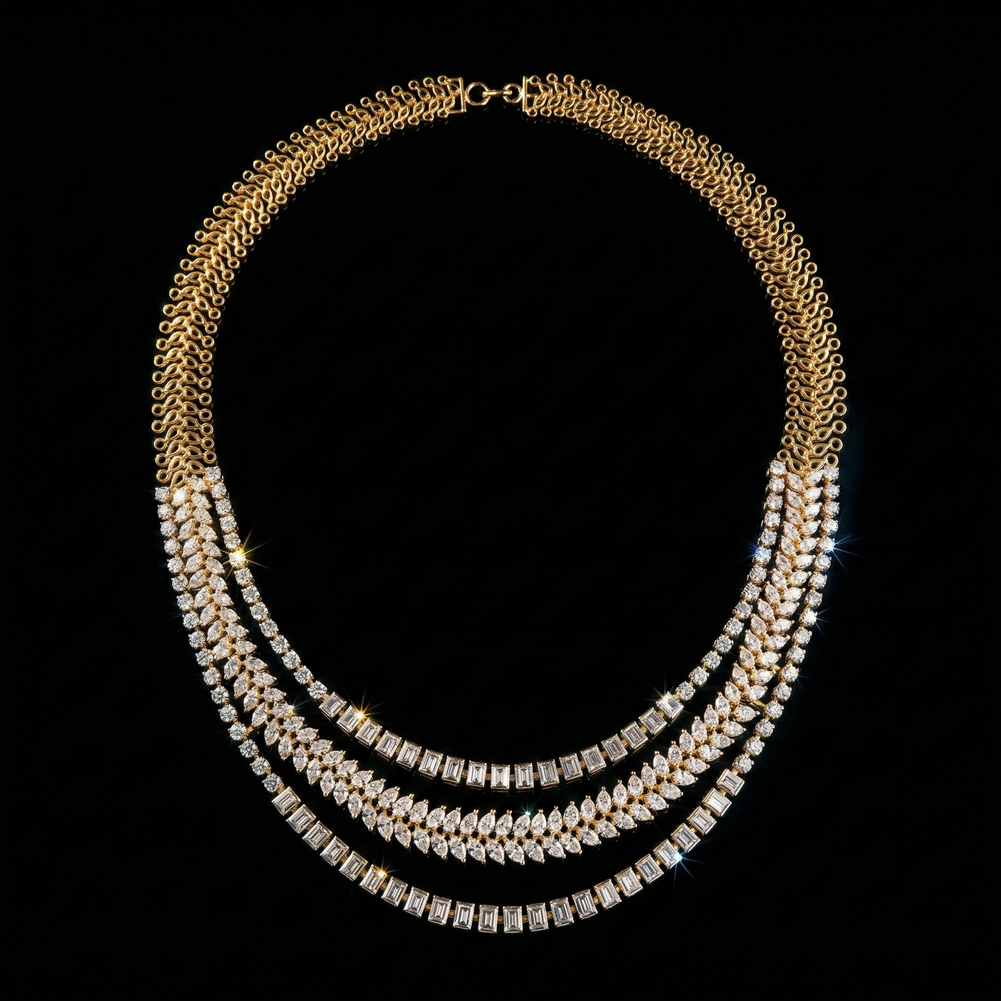 16.16Ct of Necklace With Purity of 14K