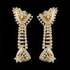 2.78Ct of Long Earring With Purity of 14K