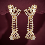 2.78Ct of Long Earring With Purity of 14K