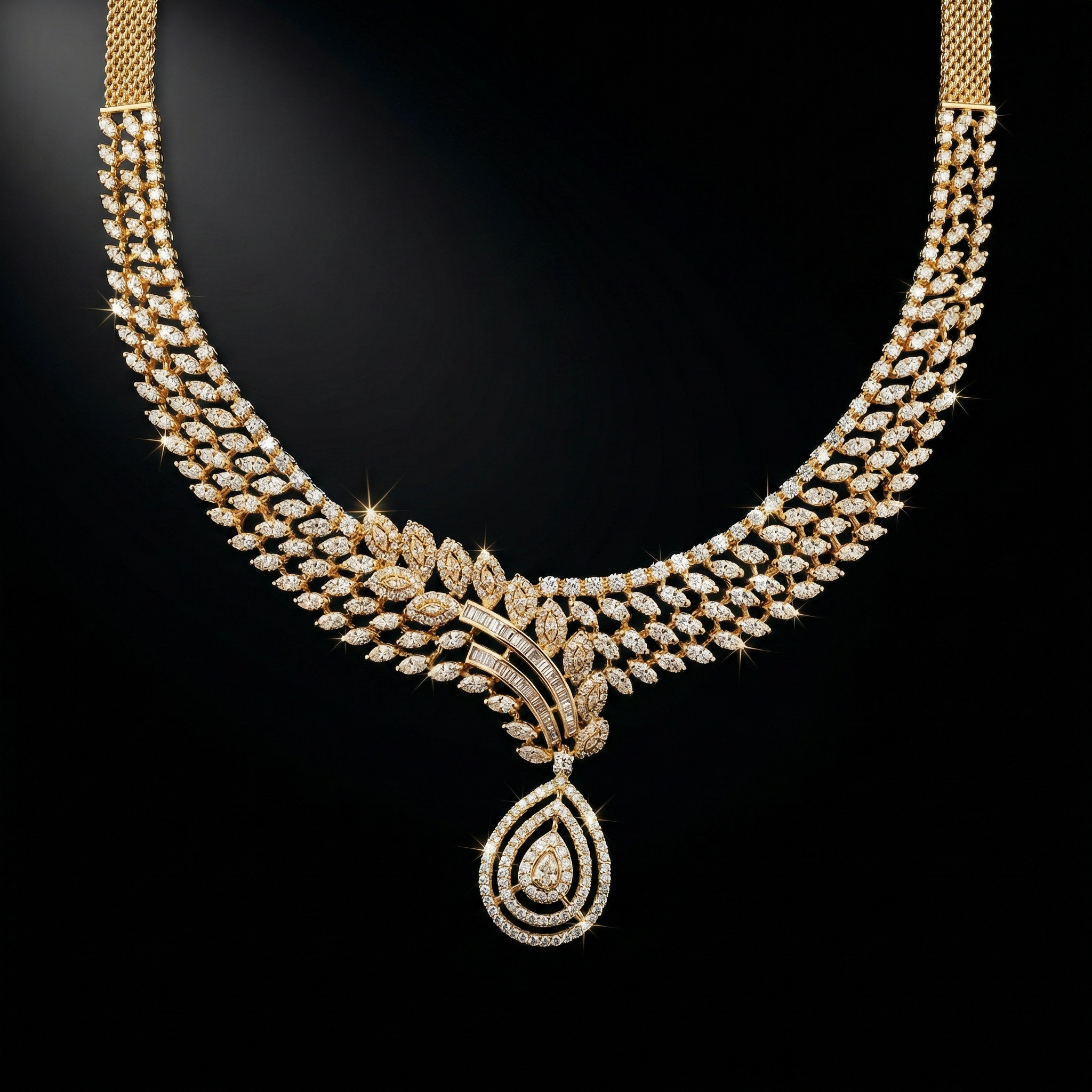 8.86Ct of Necklace With Purity of 14K