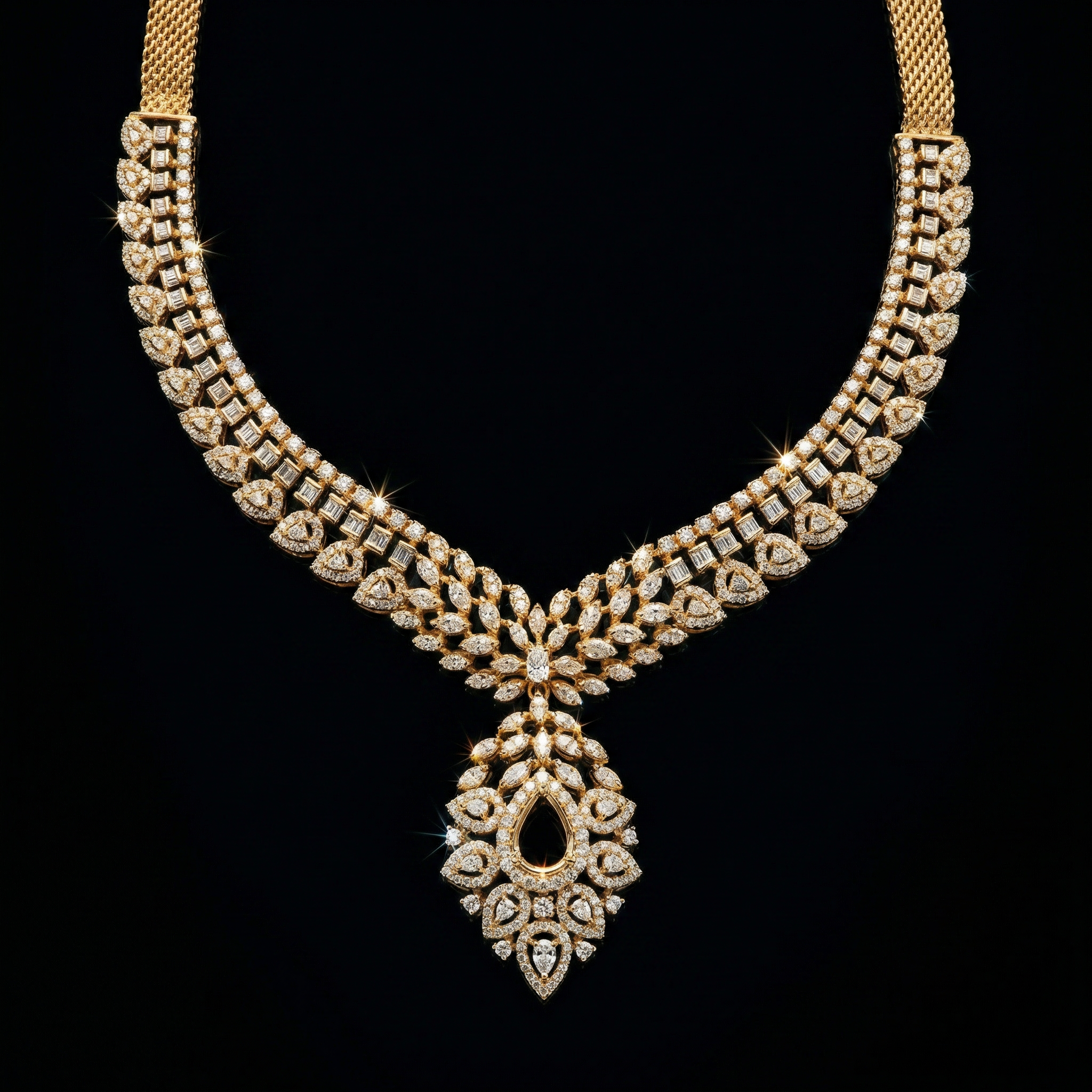11.44Ct of Necklace With Purity of 14K