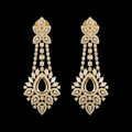 7.55Ct of Long Earring With Purity of 14K